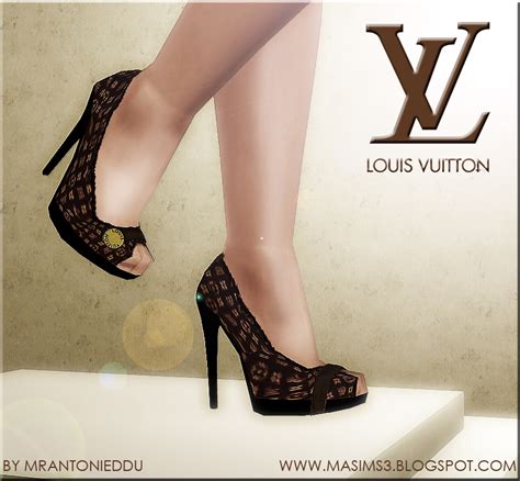 lv cc|sims 4 Louis Vuitton shoes.